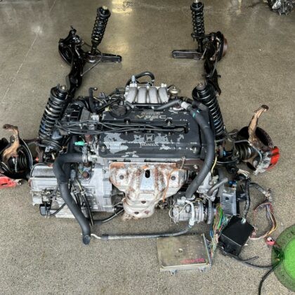 JDM 1996-2001 HONDA ACURA INTEGRA GSR 1.8L DOHC B18C VTEC ENGINE WITH AUTOMATIC TRANSMISSION SWAP ( B18C.AT.SWAP )